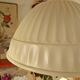Bell Pendant Lamp White Cream Fontana Arte
