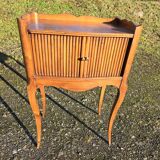 Vintage curtain bedside table