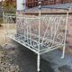 Wrought iron cot