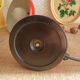 Vintage red orange desk lamp
