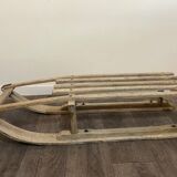 Old sledding wood patinated wood