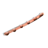 Original patina wooden farmhouse coat hook 86cm