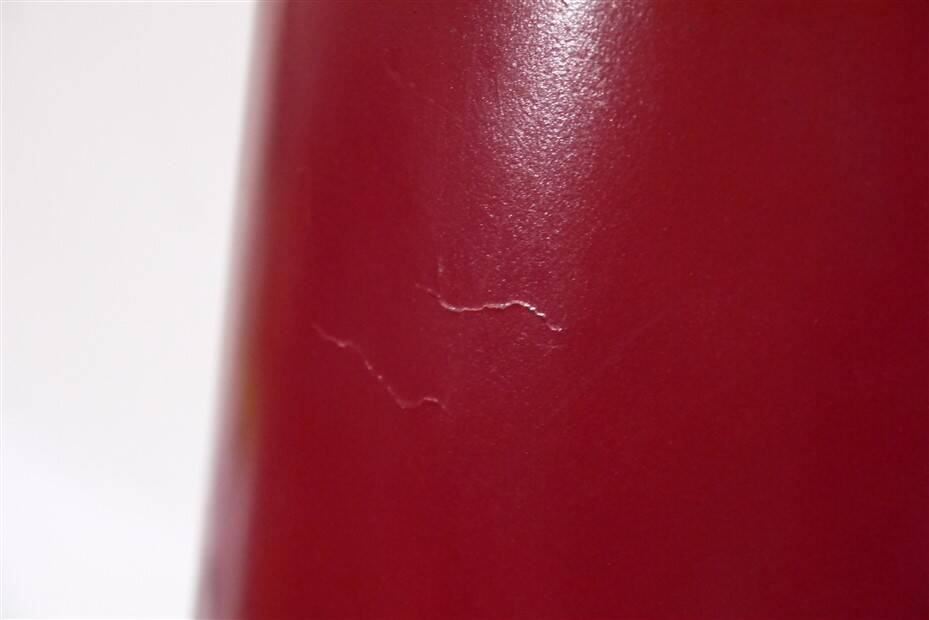 Vintage metal lamp from the 1970s