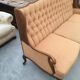 Mid-Century Italian Velvet Sofa Paolo Buffa Style 1950s