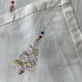 Handmade antique table runner