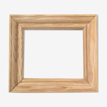 Raw wood frame