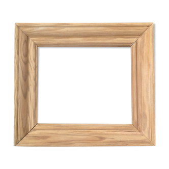 Raw wood frame