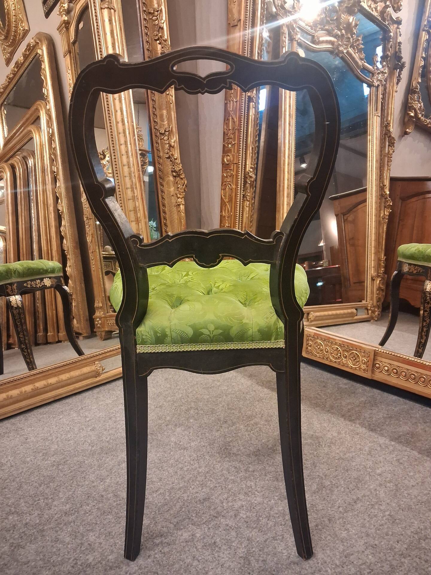 Pair of chairs from the Napoléon III period