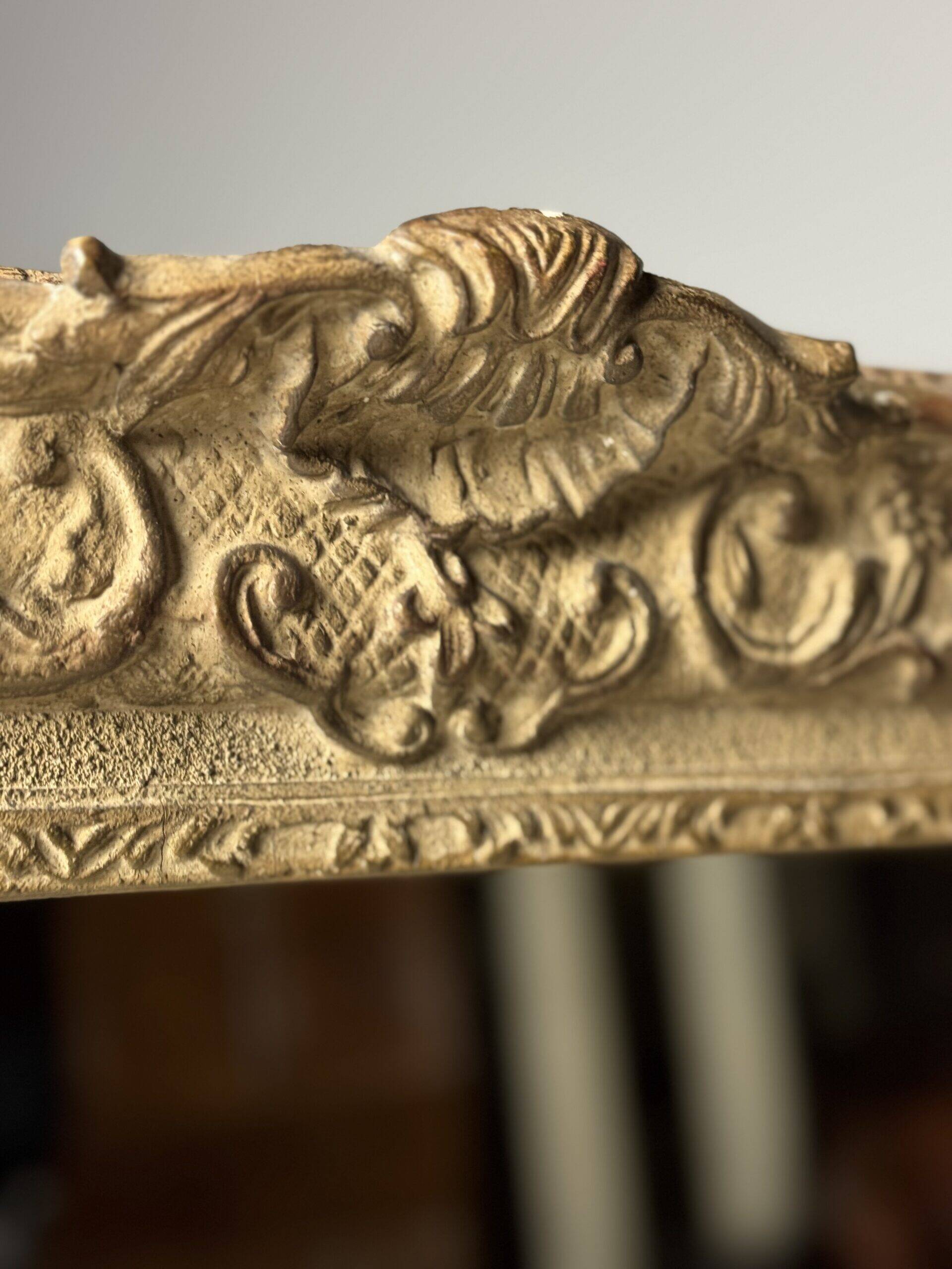 Large classic rural mirror