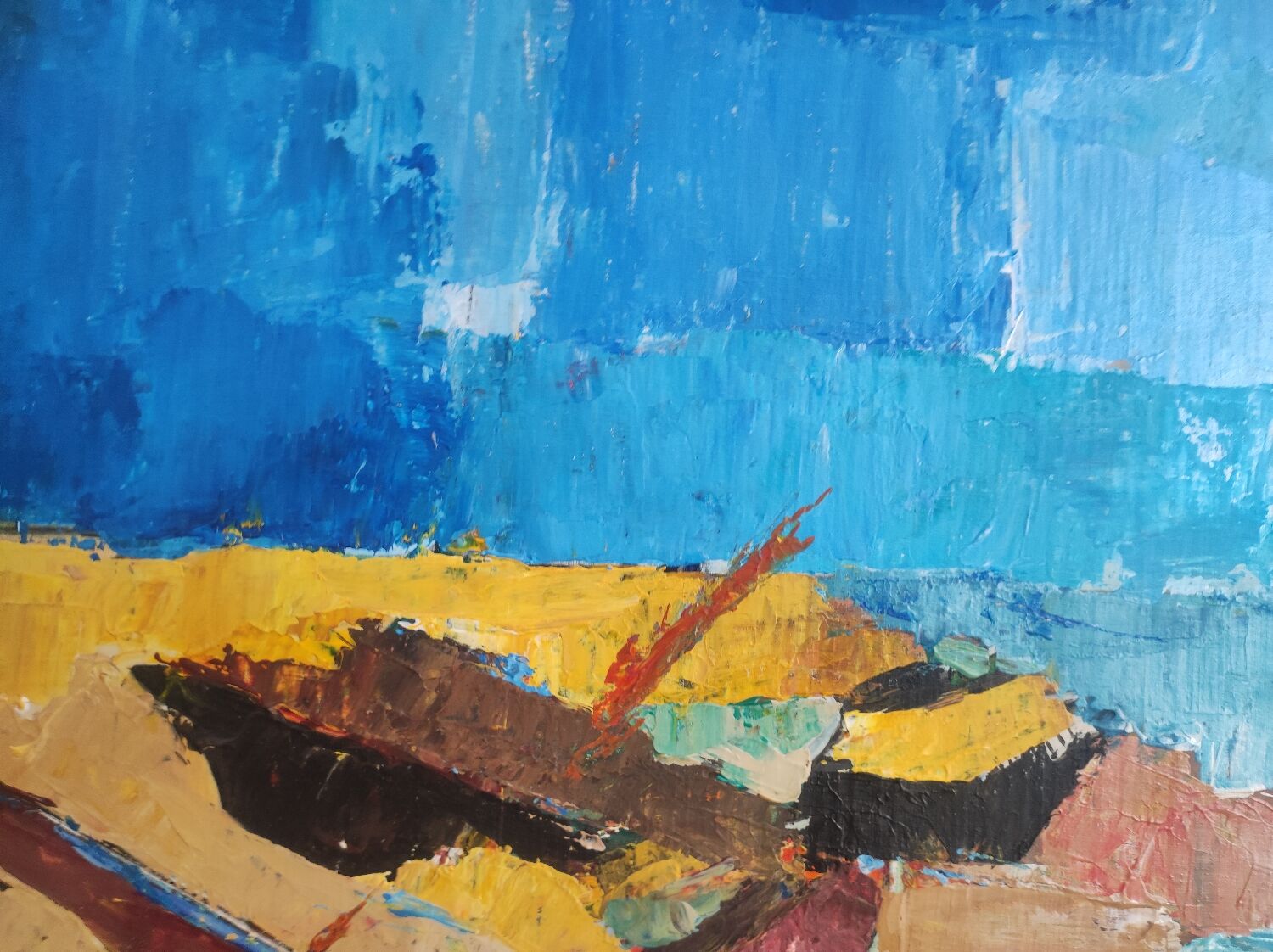 Modern Mediterranean landscape XXL