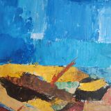 Modern Mediterranean landscape XXL
