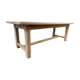 Table de ferme en chêne