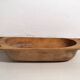 Antique solid wood wabi-sabi bowl (c.1900) #9