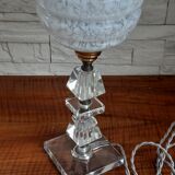Vintage glass table lamp