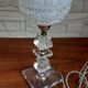 Vintage glass table lamp