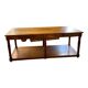 Oak draper table 2 drawers