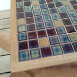 Wooden and ceramic coffee table