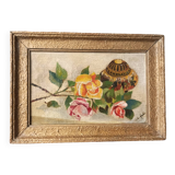 Oil on canvas, still life