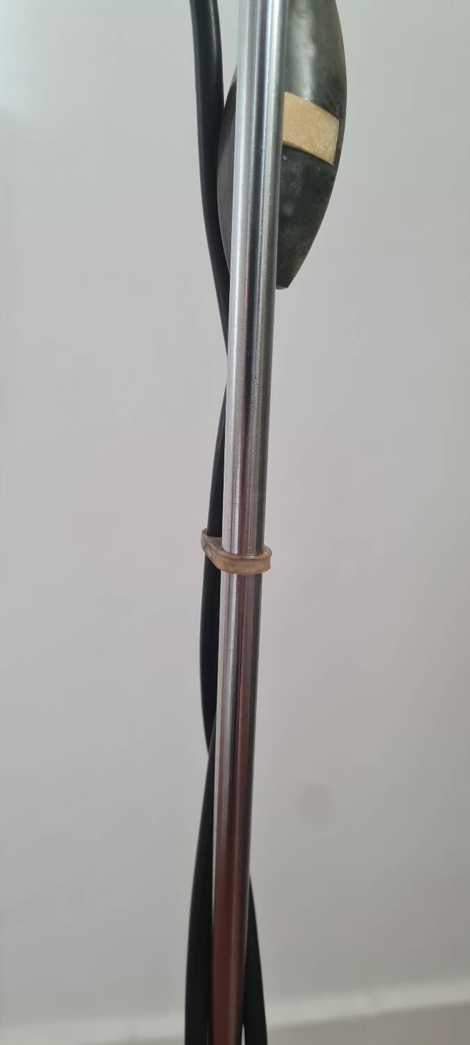 A14 floor lamp with two spotlights by Alain Richard