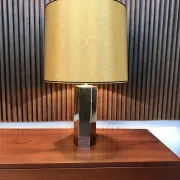 Sculptural Chromed Table Lamps by Ingo Maurer for Design M, 1960s, Set of 2