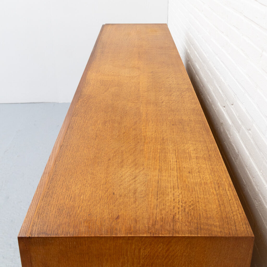Axel O. Röck oak sideboard, Denmark 1963