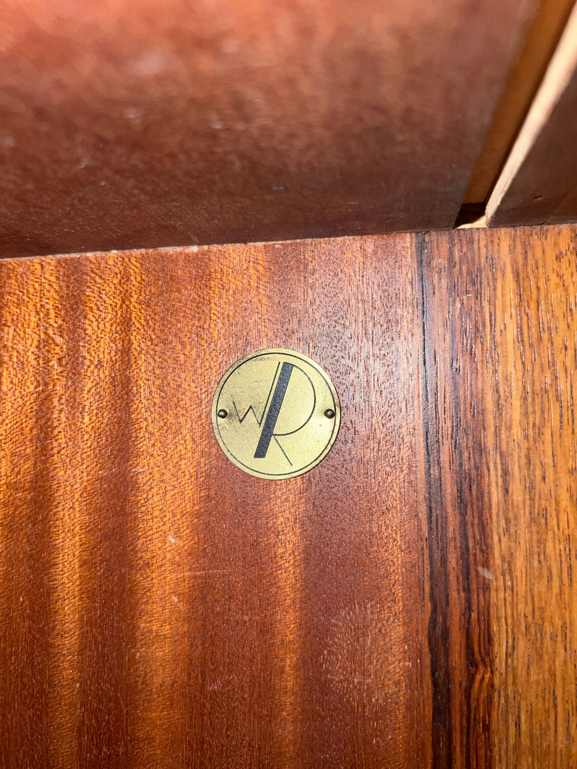 Vintage wooden enfilade