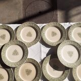 10 Plates Creil Montereau by Henry II