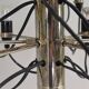 Chandelier en laiton par Gino Sarfatti pour Arteluce, années 1950.