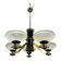 Large Art Deco Murano Glass Chandelier 1960’s