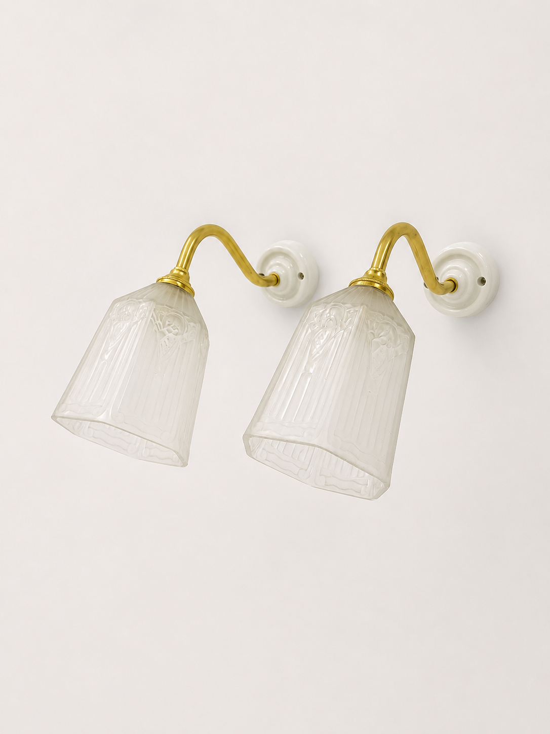 Art Deco wall lights
