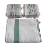 Tablecloth old + 12 napkins to match