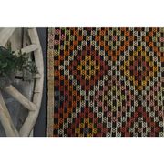 Vintage Turkish Oushak Handmade Wool Cotton Brown Area Rug 180x291