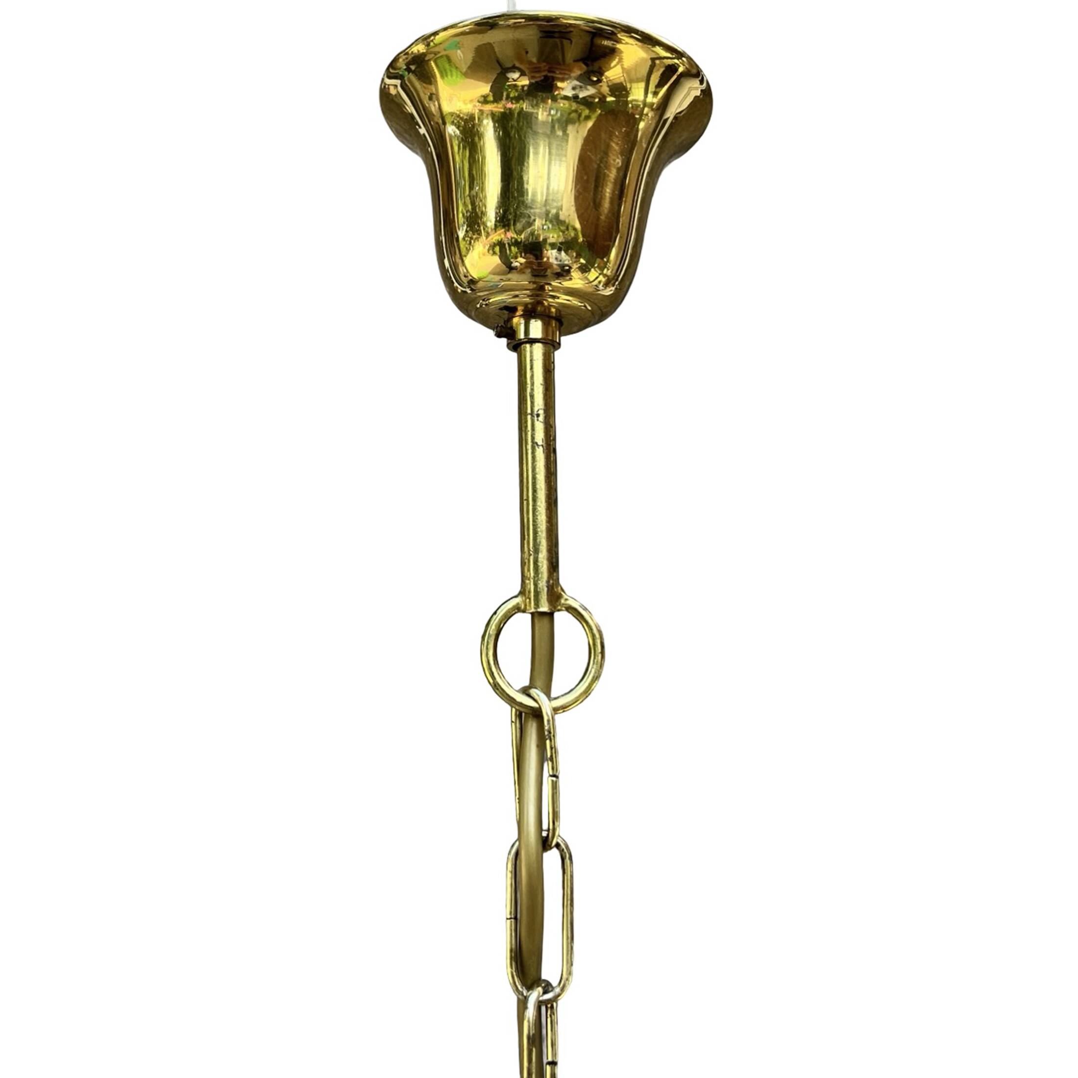 AKA Leuchten chandelier, Hollywood Regency style, Germany, 1970s.