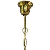 AKA Leuchten chandelier, Hollywood Regency style, Germany, 1970s.