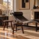 Mid-Century Chestnut Wood Stools Attributed to Charles Dudouyt, 1950s
