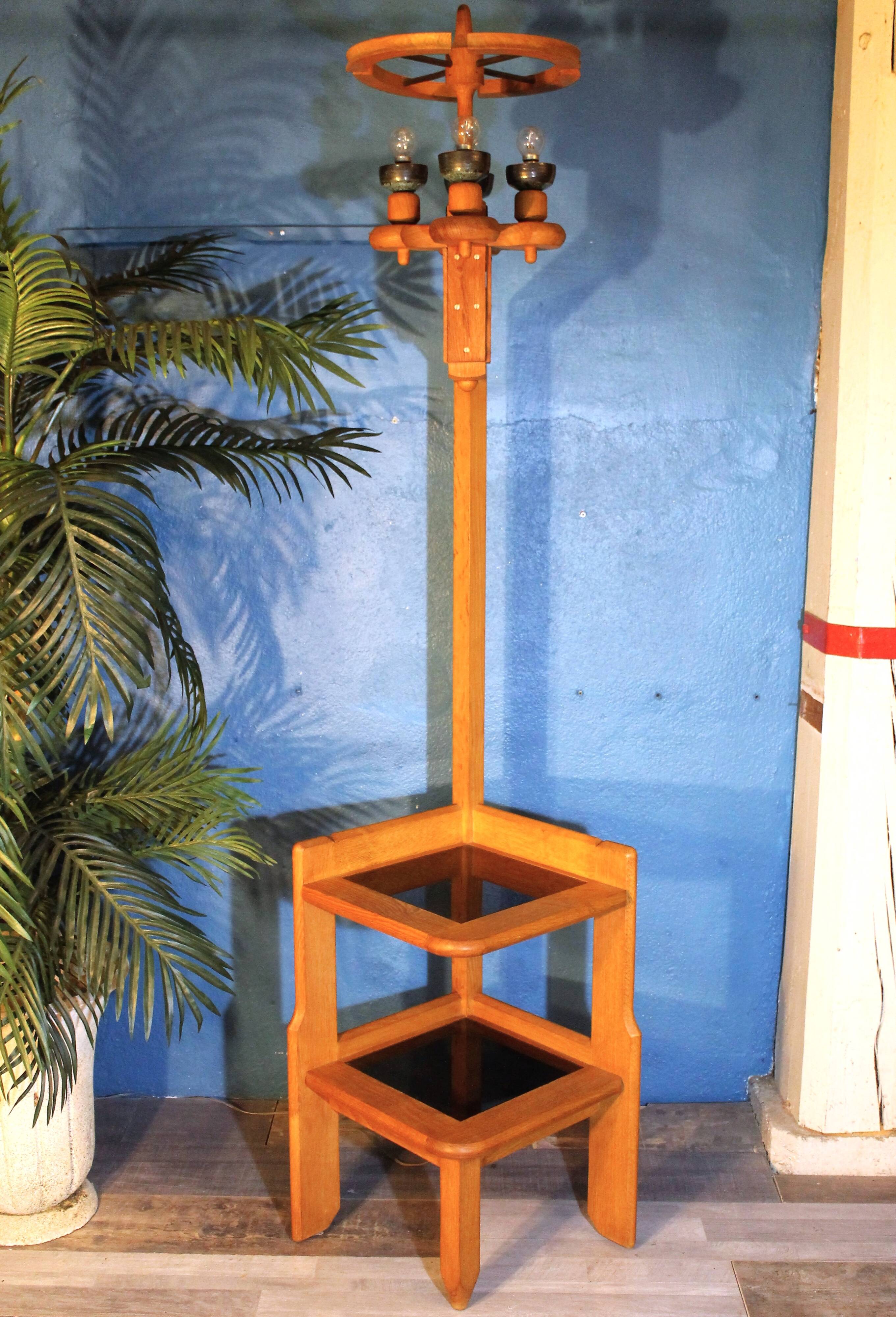 Guillerme & Chambron floor lamp 1960s