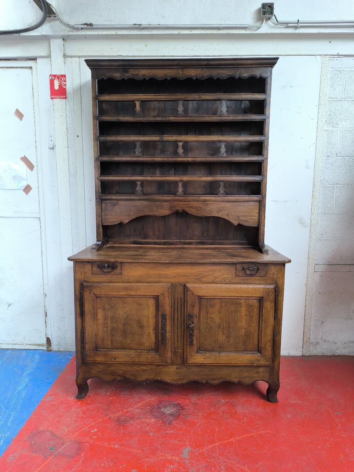 Solid oak dresser 1900