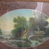 trumeau mirror of the 20s 70x131cm