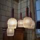 Chandelier cascade vintage 50s