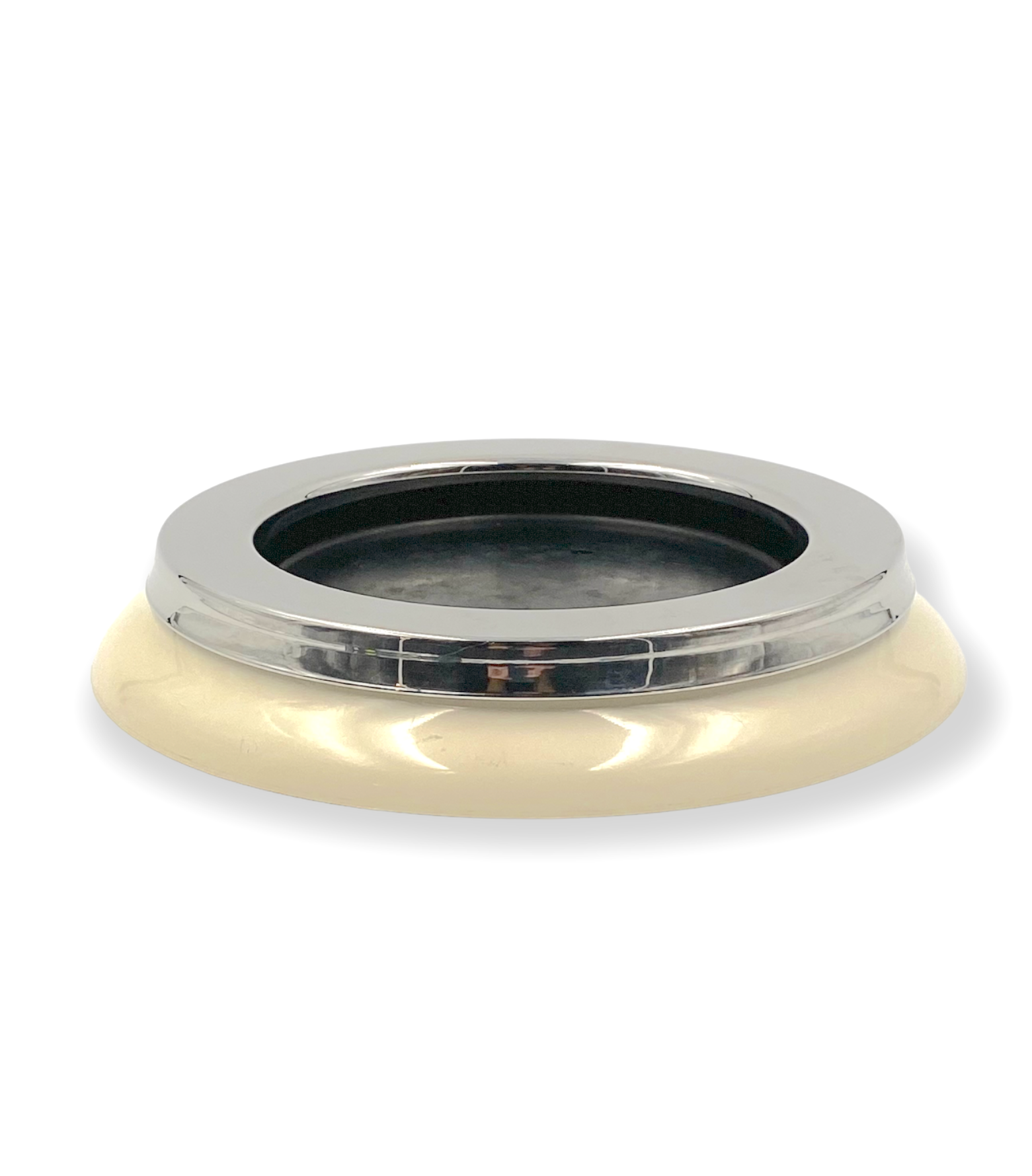 Sergio Asti, mod.4635 white ashtray / catchall, Kartell Italy 1967