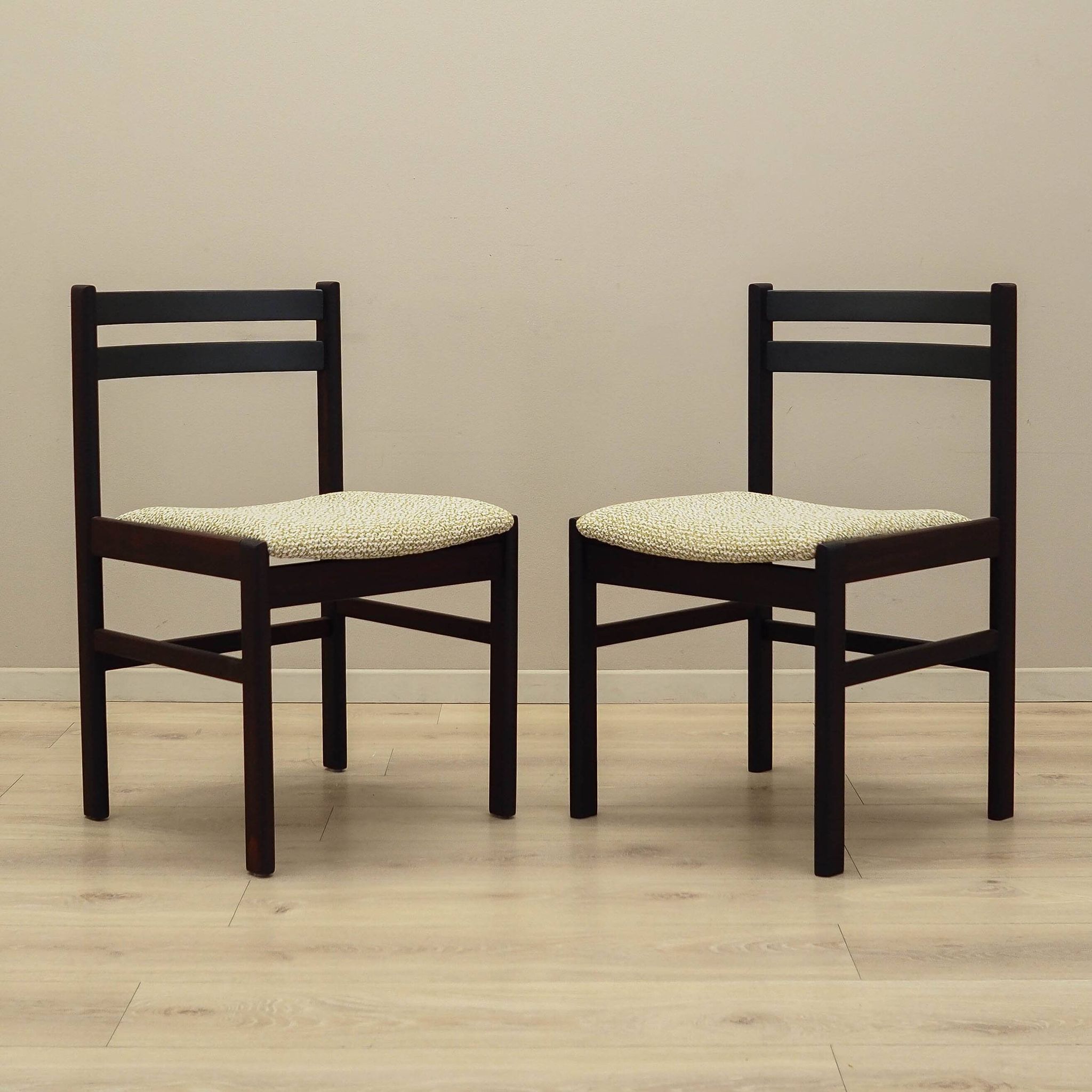 Set of two rosewood chairs, Danish design, 1970s, production: Denmark