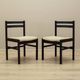 Set of two rosewood chairs, Danish design, 1970s, production: Denmark