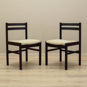 Set of two rosewood chairs, Danish design, 1970s, production: Denmark