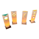 4 x Danish Bala Bonbori table lamp / Design Zentrum Nordrhein Westfalen / Incredible rare. Paper lampshade. 52 cm x 18 cm