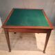 Rectangular console that transforms into a game table.