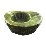 Cendrier marbre vert mousse