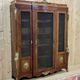 Late 19th century Regency style bookcase in rosewood and oak, removable