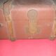 Suitcase old travel trunk to uncommon locks