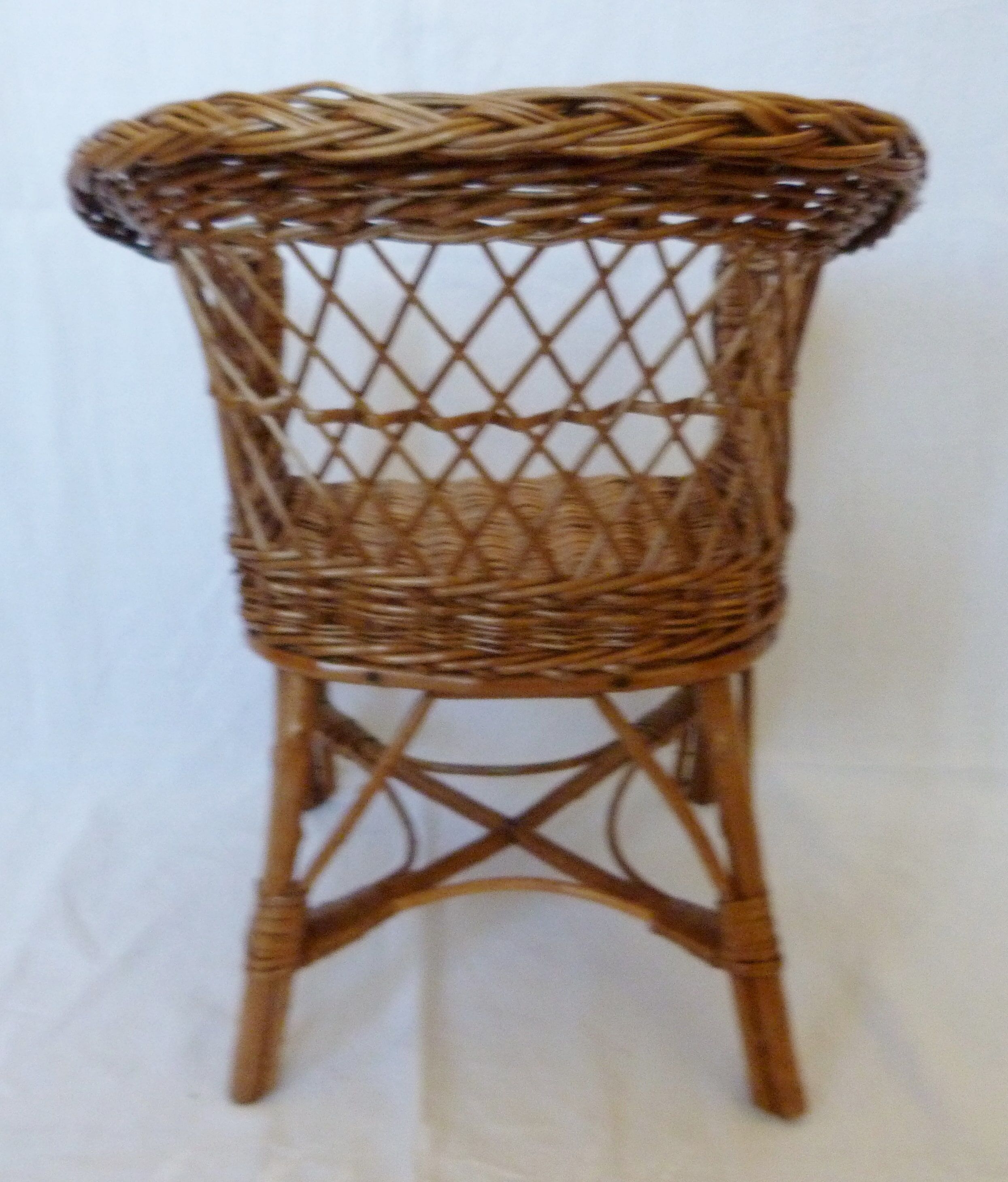 Rattan armchair years 60