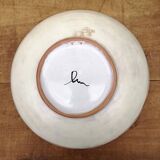 Circular, hollow dish. Ceramic from the 60s-70s